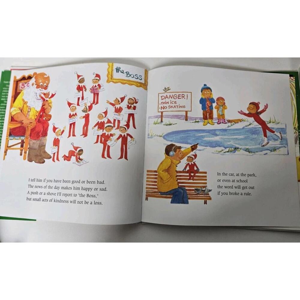 Elf On The Shelf A Christmas Tradition 2005 Boy Book Only - Picture 6 of 9